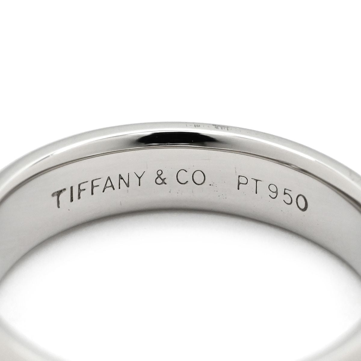 Tiffany & Co Ring Dots Solitaire Diamond Platinum Silver T&Co — view 4