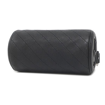 Gucci Shoulder Bag Blondie Leather Black Silver Interlocking — view 3