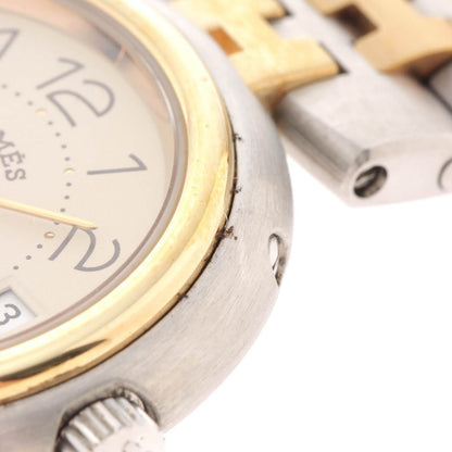 Hermes Profile Watch Stainless Steel Silver Stamp — view 7