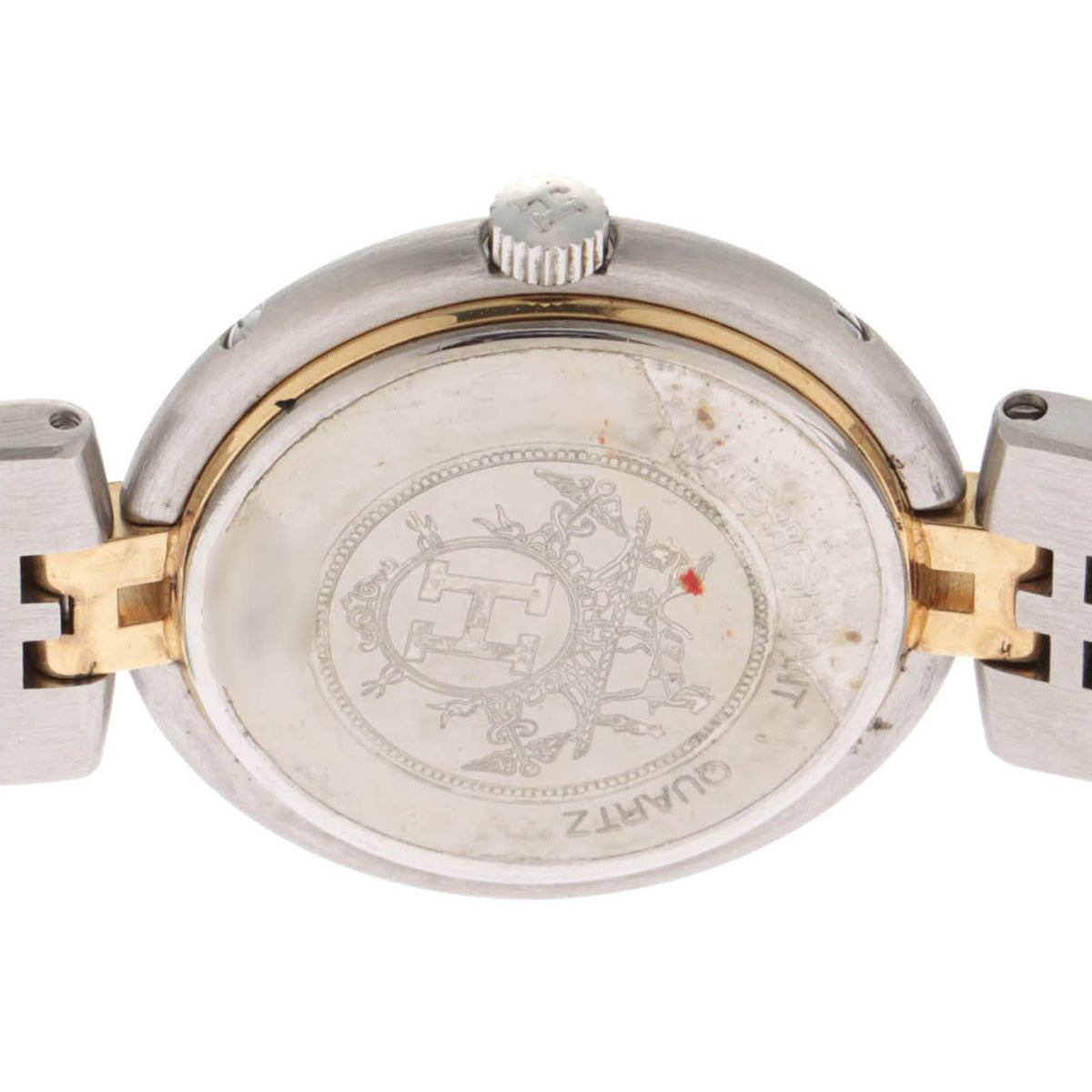 Hermes Profile Watch Stainless Steel Silver Stamp — view 4