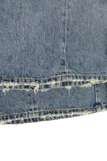 Balenciaga Flare Cargo Denim Pants — view 3