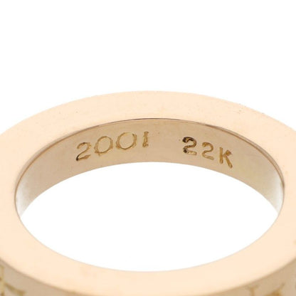 Chrome Hearts 22k Spacer Fckyou Gold Ring — view 4