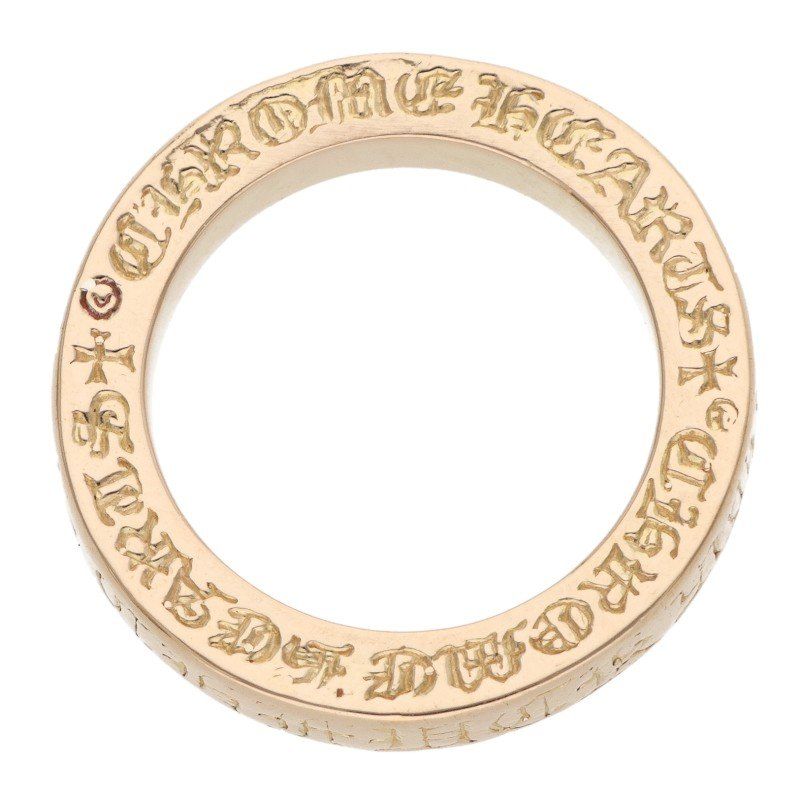 Chrome Hearts 22k Spacer Fckyou Gold Ring — view 3