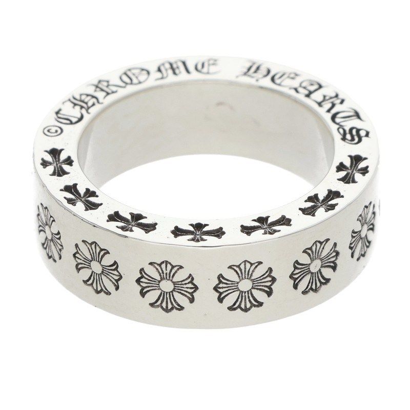 Chrome Hearts Spacer Fckyou Silver Ring — view 2