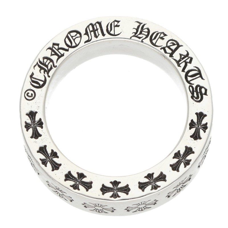 Chrome Hearts Spacer Fckyou Silver Ring — view 3