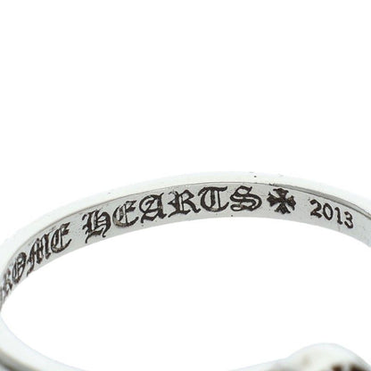 Chrome Hearts Bubblegum Foti Cross Ball Silver Ring — view 4