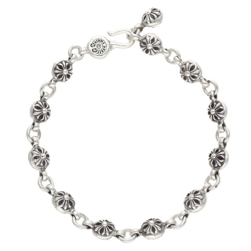 Chrome Hearts Ball Vintage Silver Bracelet
