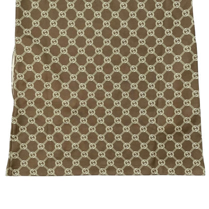 Gucci Dress Technical Jersey Interlocking G Web Stripe Logo Brown — view 6