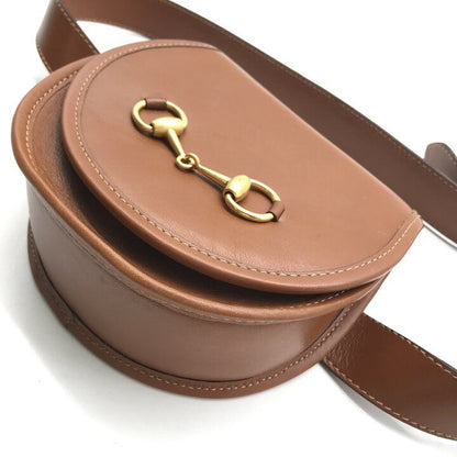Gucci Horsebit Vintage Leather Waist Bag Brown — view 5