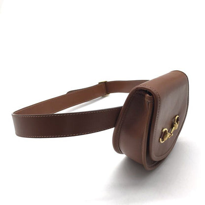 Gucci Horsebit Vintage Leather Waist Bag Brown — view 3