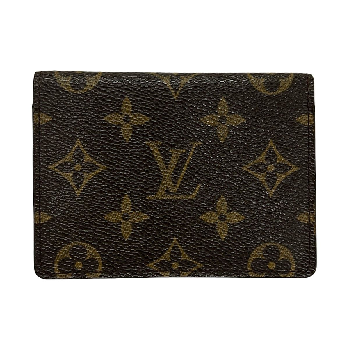 Louis Vuitton Pass Case Monogram Porto Vertical