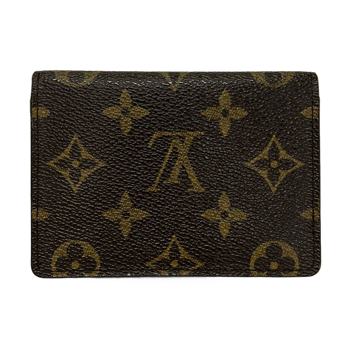 Louis Vuitton Pass Case Monogram Porto Vertical — view 2
