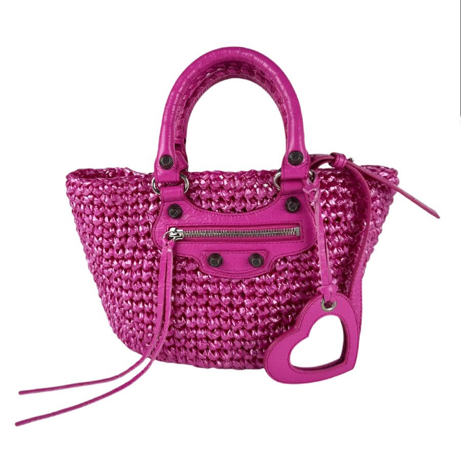 Balenciaga Shoulder Bag Buckle Cagole Panier Small