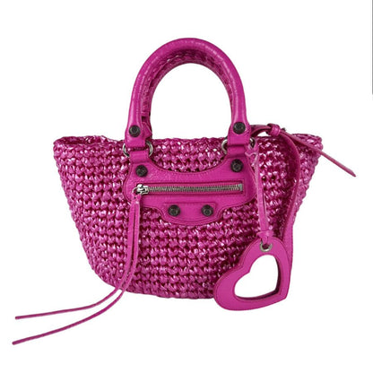 Balenciaga Shoulder Bag Buckle Cagole Panier Small