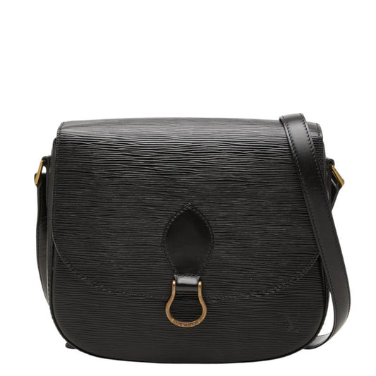 Louis Vuitton Epi Saint-cloud Crossbody Shoulder Bag Noir Black Leather