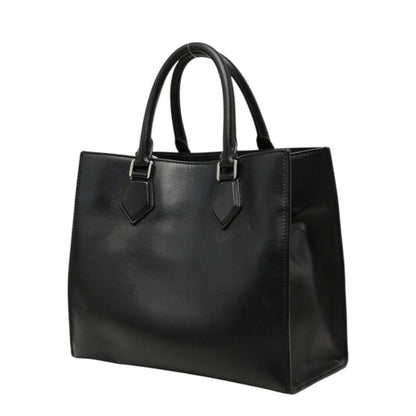 Dolce & Gabbana Logo Handbag Black Leather — view 2