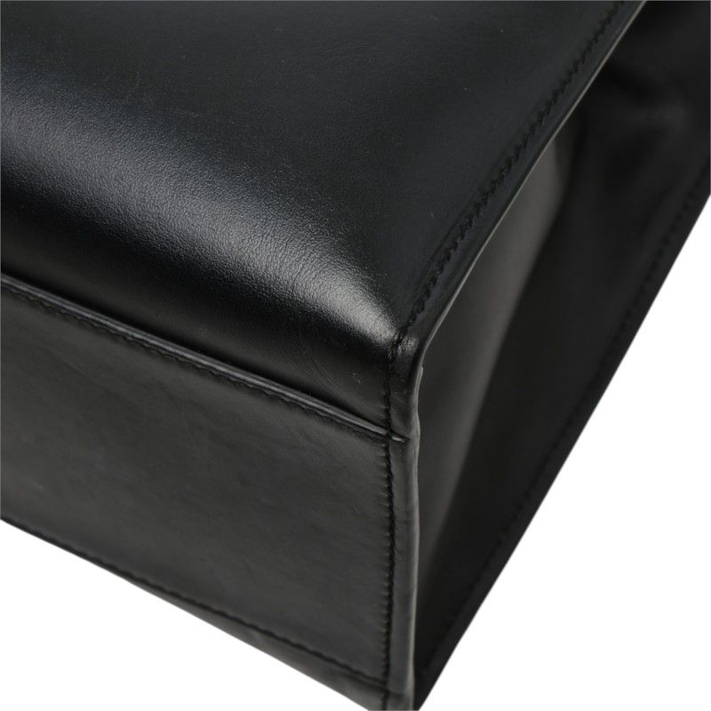 Dolce & Gabbana Logo Handbag Black Leather — view 6