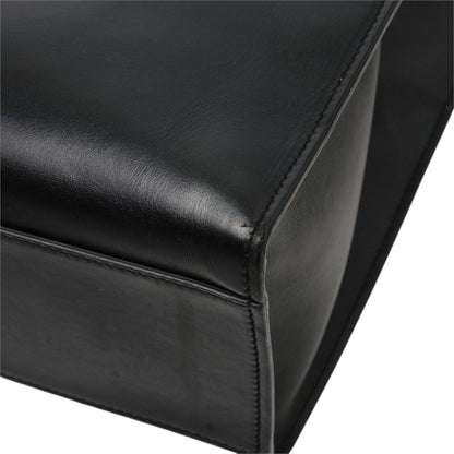 Dolce & Gabbana Logo Handbag Black Leather — view 4