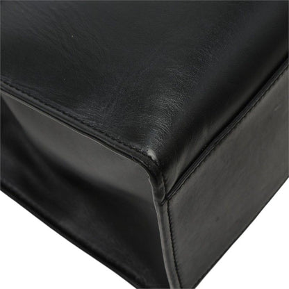 Dolce & Gabbana Logo Handbag Black Leather — view 5