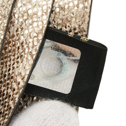 Bvlgari Serpenti Forever Card Case Gold Leather — view 8