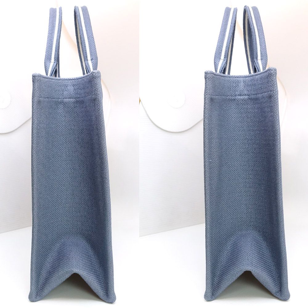 Dior Book Tote Medium Cover Blue Flower of Evil 2-Way — view 3