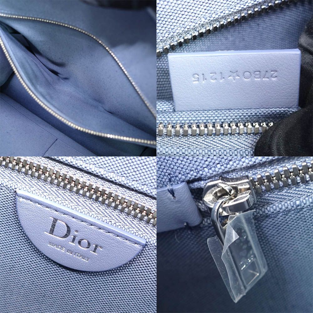 Dior Book Tote Medium Cover Blue Flower of Evil 2-Way — view 7