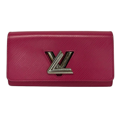 Louis Vuitton Wallet Twist Portefeuille Hot Pink Leather