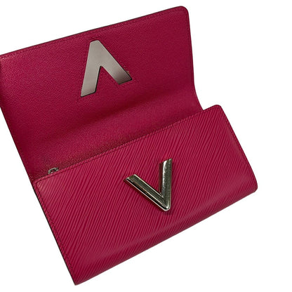 Louis Vuitton Wallet Twist Portefeuille Hot Pink Leather — view 3