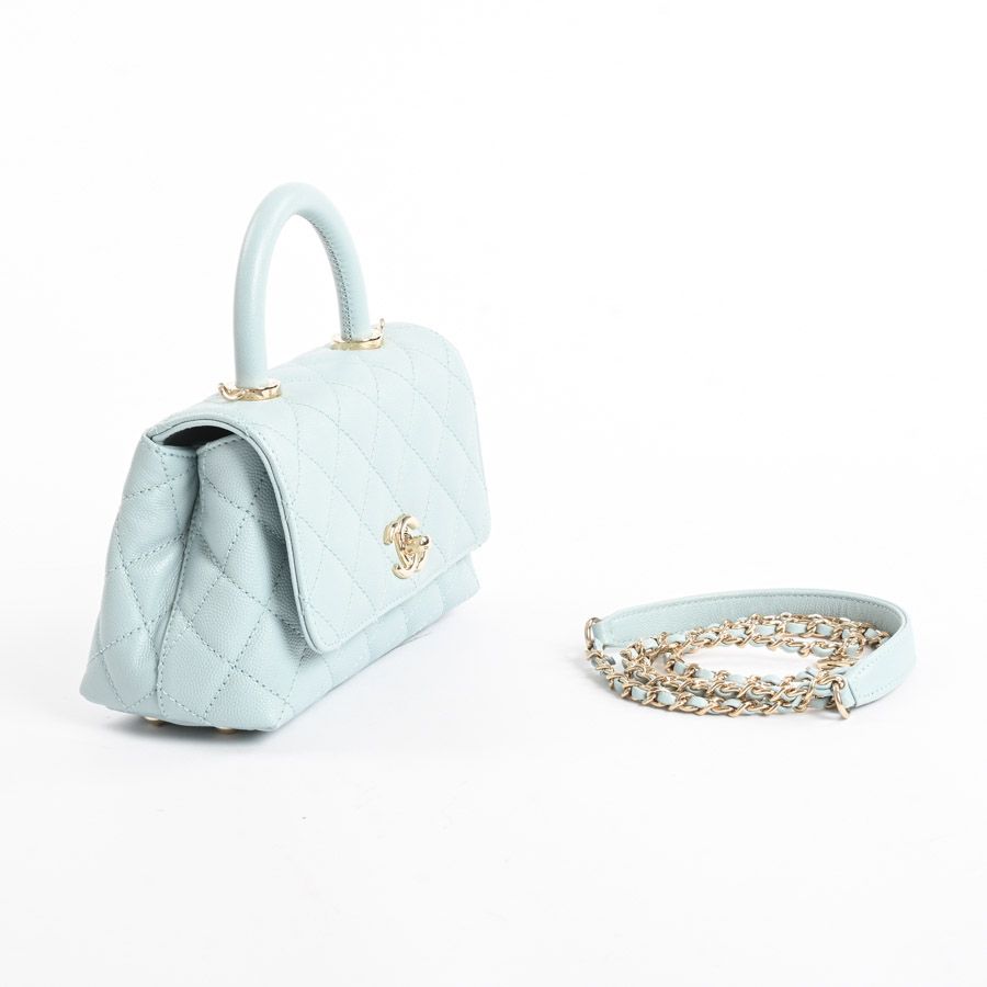 Chanel Handbag Top Handle Mini Flap Bag — view 2