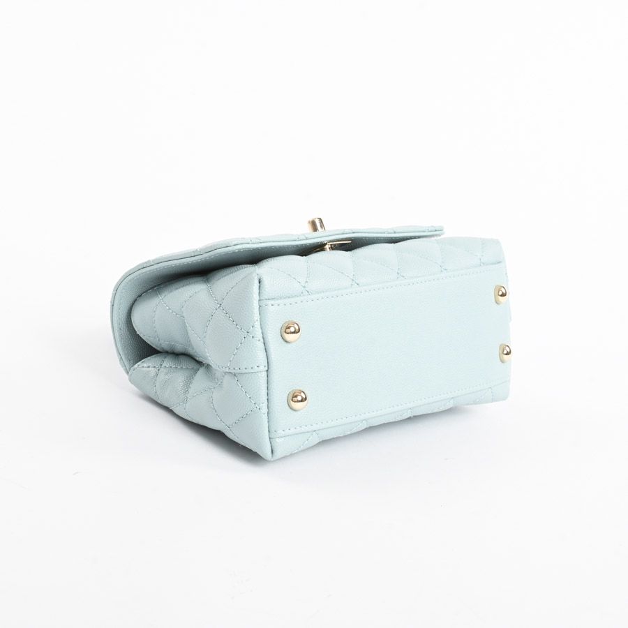 Chanel Handbag Top Handle Mini Flap Bag — view 5