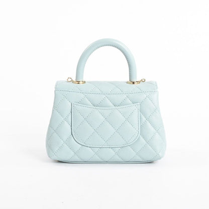 Chanel Handbag Top Handle Mini Flap Bag — view 3