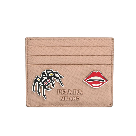 Prada Card Case Beige