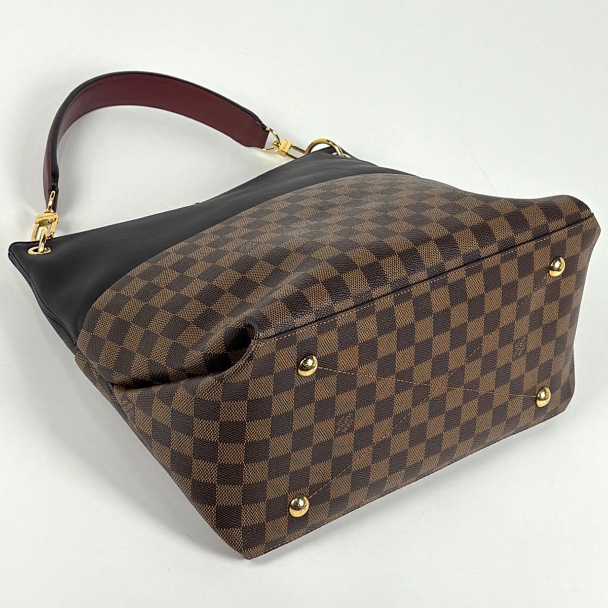 Louis Vuitton Maida Hobo Shoulder Bag 2-Way Damier Brown Noir — view 2