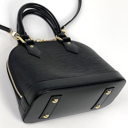 Louis Vuitton Alma BB Handbag 2-Way Takashi Murakami Epi Noir — view 2