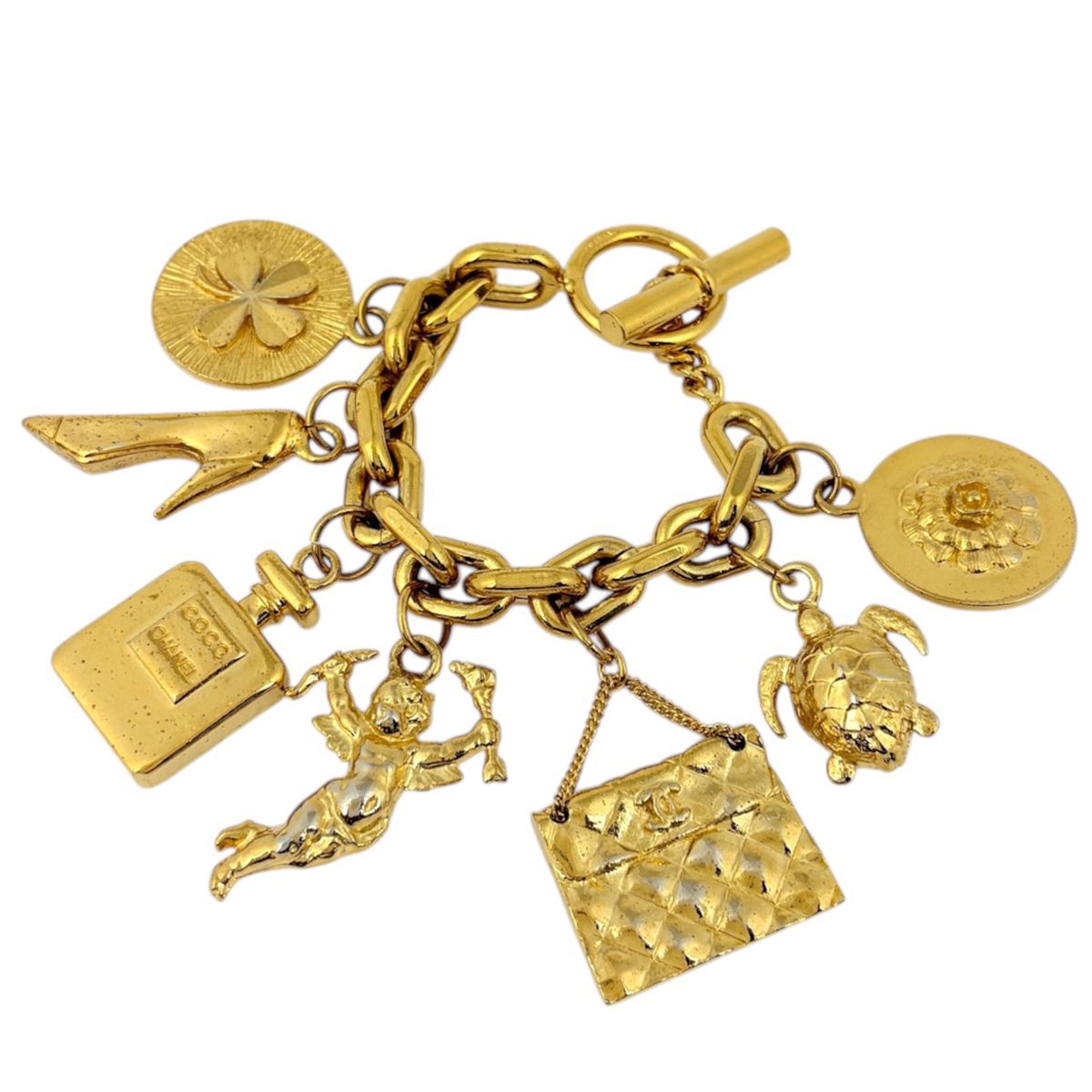 Chanel Bracelet Charm Gold Plated