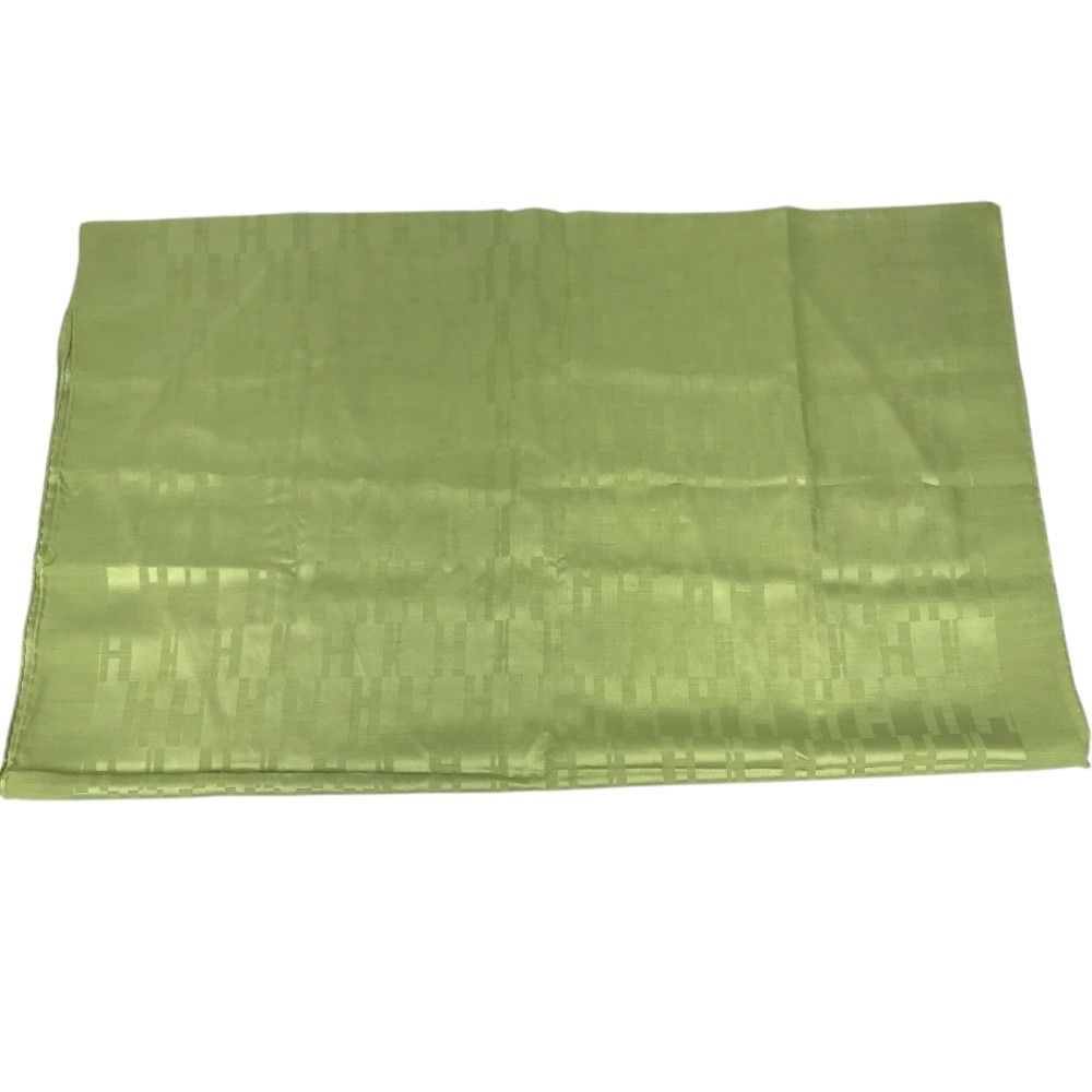 Hermes Shawl H Logo Silk Green Scarf — view 3