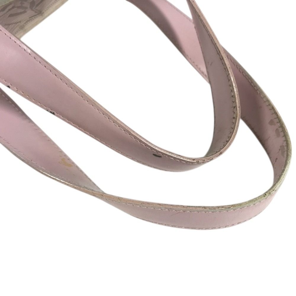 Chanel Tote Bag New Travel Line MM CC Logo Nylon Canvas Pink — view 5