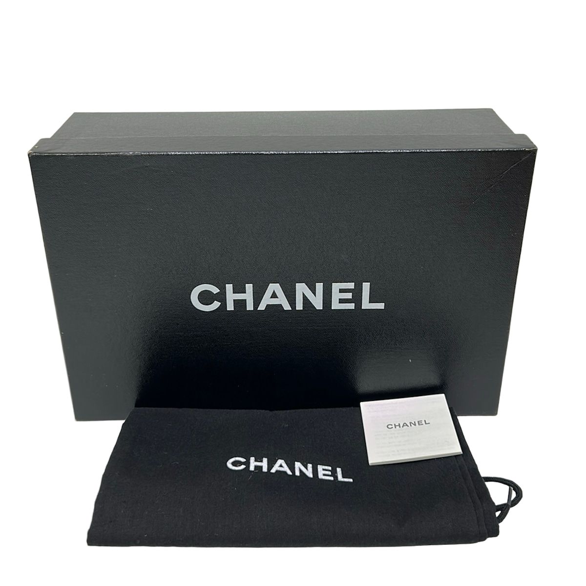 Chanel Flat Shoes Camellia Gold White Glitter Leather — view 7