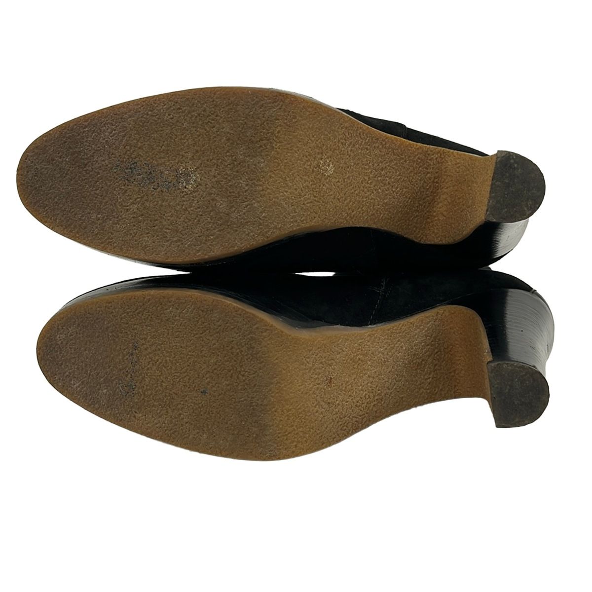 Hermes Long Boots Dark Brown Side Zip — view 4