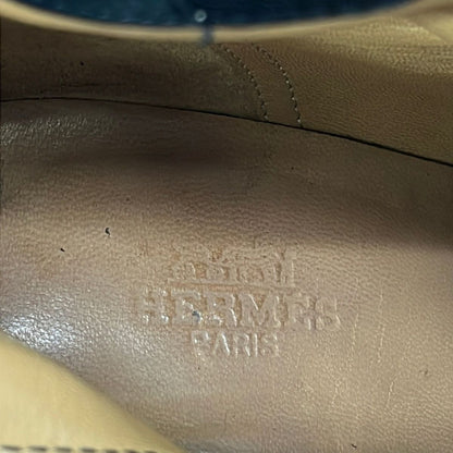 Hermes Long Boots Dark Brown Side Zip — view 6