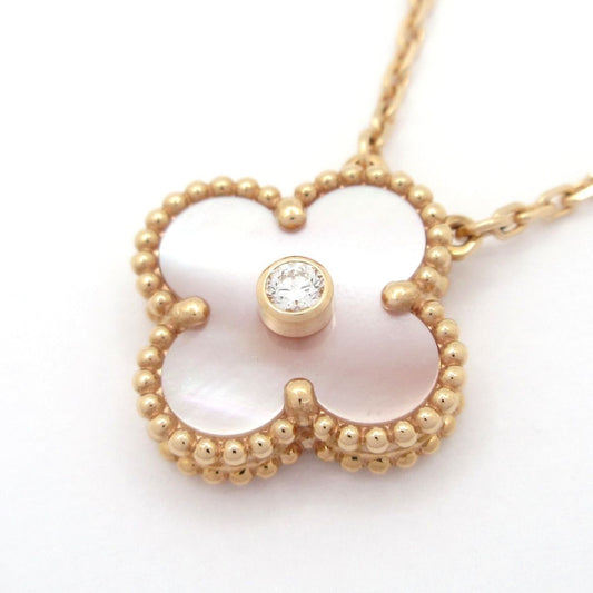 Van Cleef & Arpels Necklace Vintage Alhambra Pink Diamond