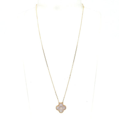 Van Cleef & Arpels Necklace Vintage Alhambra Pink Diamond — view 2