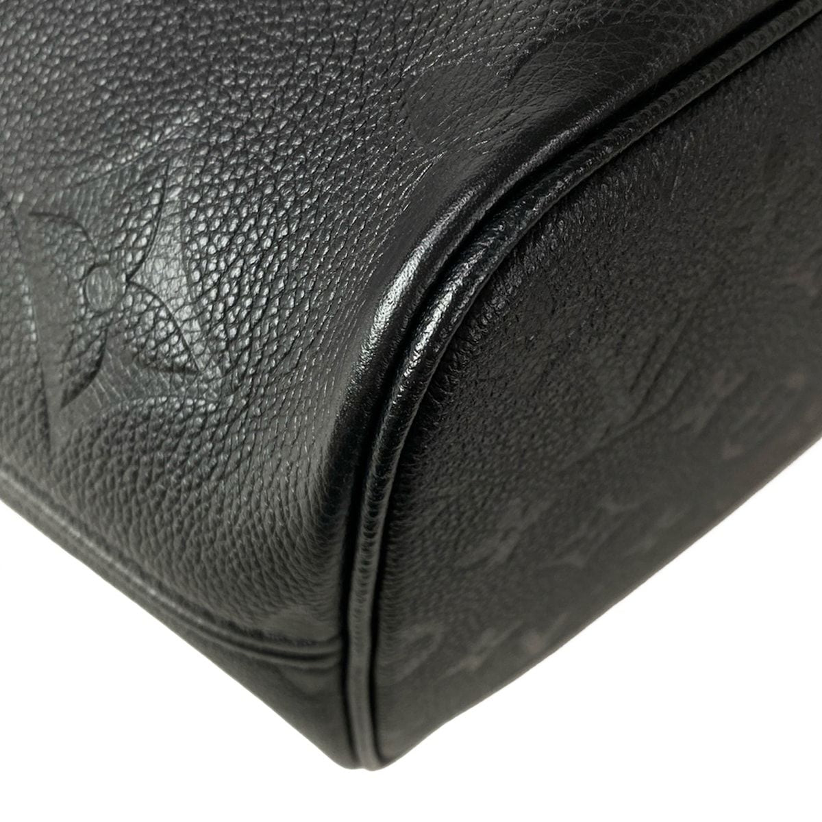 Louis Vuitton Tote Bag Monogram Empreinte Neverfull MM Noir Leather Cowhide — view 7
