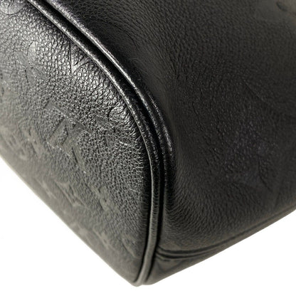 Louis Vuitton Tote Bag Monogram Empreinte Neverfull MM Noir Leather Cowhide — view 8