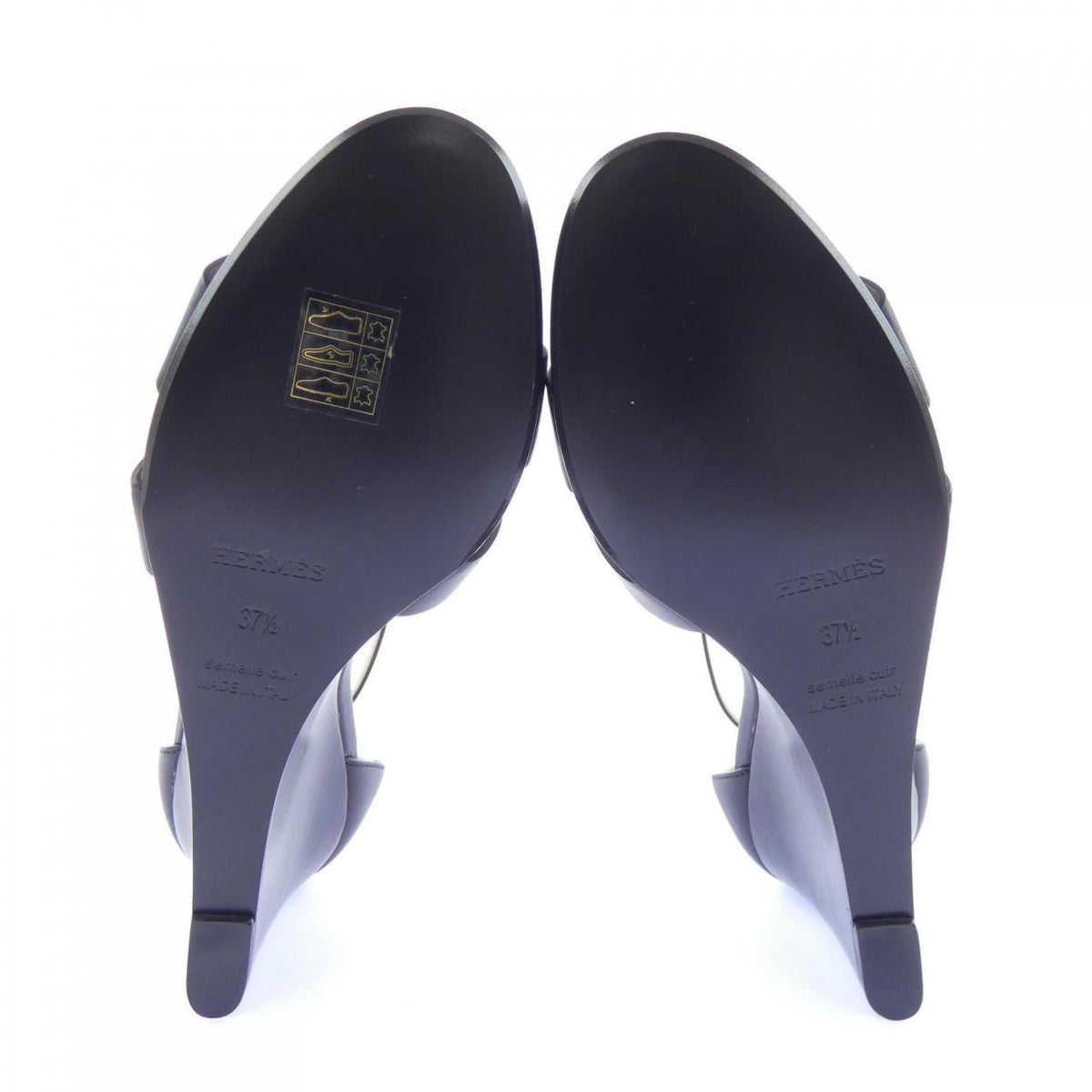 Hermes Legend Sandals Black — view 4