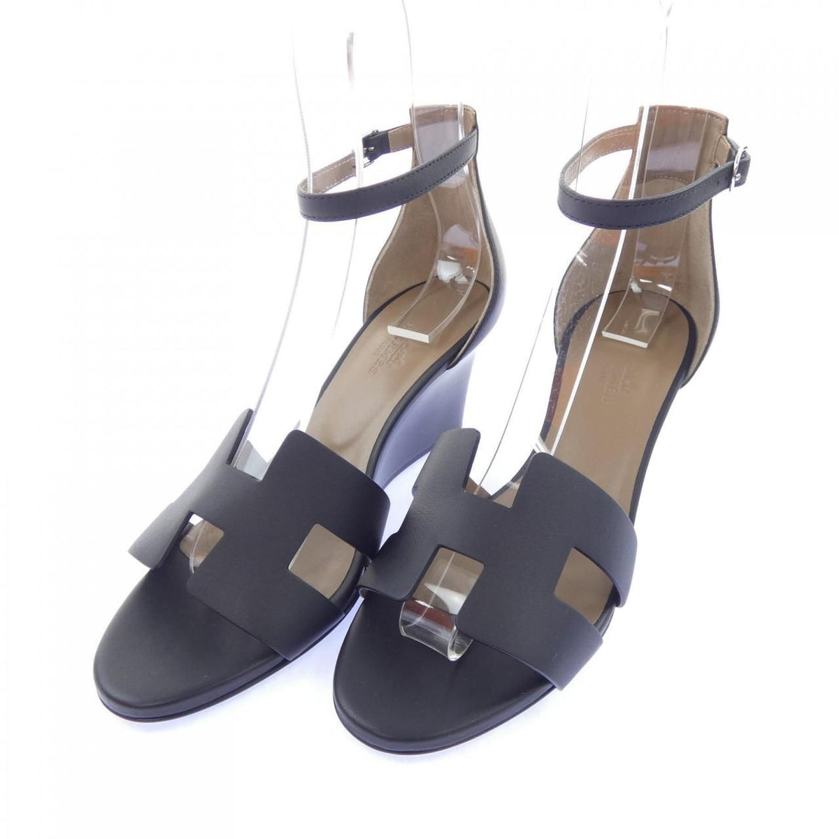 Hermes Legend Sandals Black — view 3