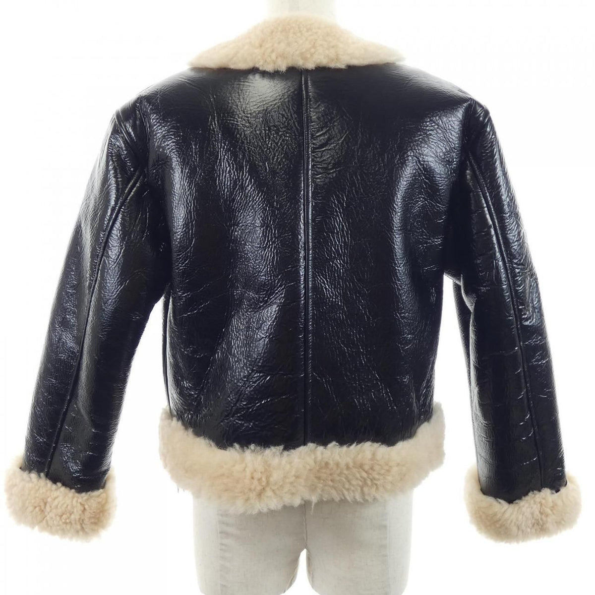 Gucci Shearling Jacket Black — view 2