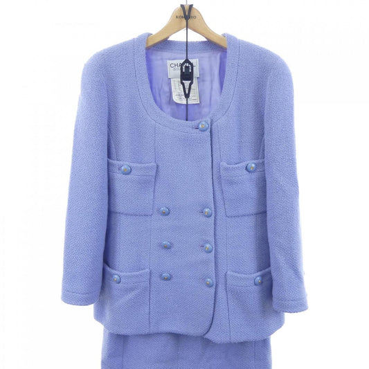 Chanel Vintage Suit Purple