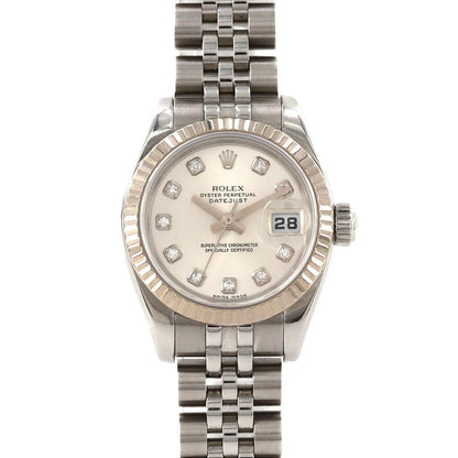 Rolex Datejust Stainless Steel White Gold Automatic