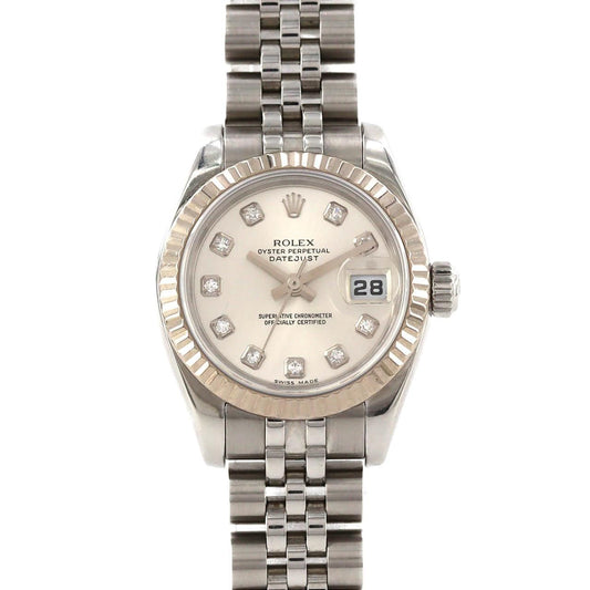 Rolex Datejust Stainless Steel White Gold Automatic